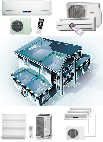 Projetos e infraestrutura para ar-condicionado